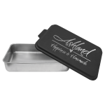 9" x 13" Aluminum Cake Pan with Black Lid
