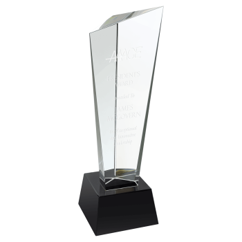 11" Crystal 3D Rising Peak