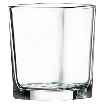 Polar Camel 2 1/4 oz. Square Shot Glass