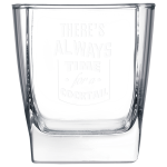 Polar Camel 10 1/2 oz. Square On The Rocks Glass