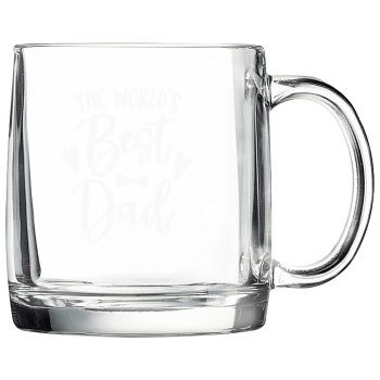 Polar Camel 12 1/4 oz. Clear Coffee Mug
