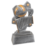 5 1/2" Volleyball Triumph Resin