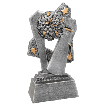 6 1/2" Cheer Triumph Resin