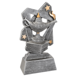 6 1/2" Lamp Triumph Resin