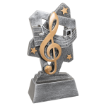 6 1/2" Music Triumph Resin
